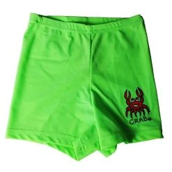 1004 Ozi Varmints Unisex Swim Short - Lime