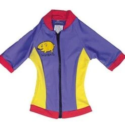 1005 Ozi Varmints Swim Jacket With Zip - SP50+ - Ocean