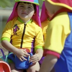 1005 Ozi Varmints Swim Jacket With Zip - SP50+ - Red