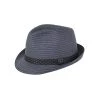 17-062D Fedora Denim Hat - Jendi