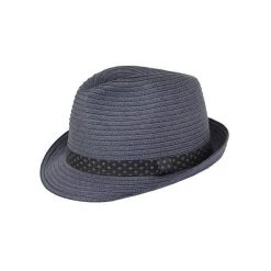 17-062D Fedora Denim Hat - Jendi
