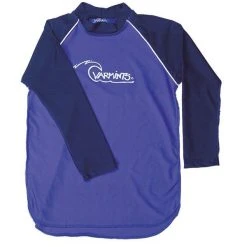 3004 Ozi Varmints Long Sleeve Rash Vest 50+ UPF - Ocean