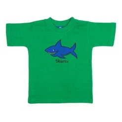 9062 Ozi Varmints Cotton Solid T-Shirt - Shark