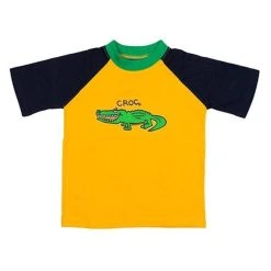 9063 Ozi Varmints Contrast Colour T-Shirt - Croc