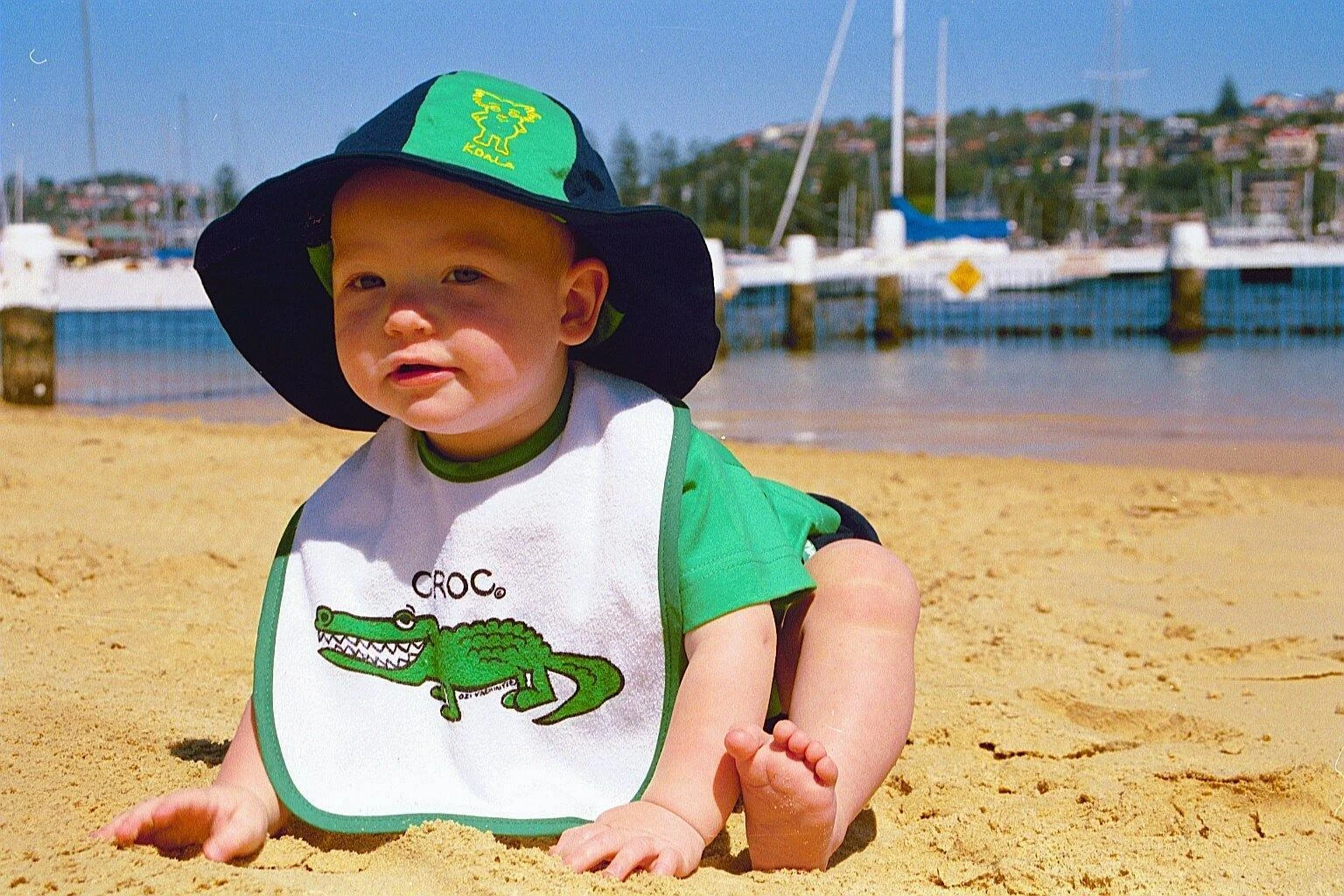 Ozi Varmints 100% Cotton Terry Toweling Baby Bibs - Image 2