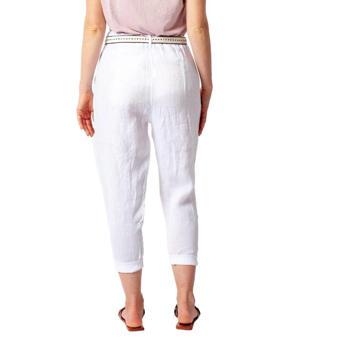 Vera May Annucci Soft 100% Italian Linen Pant - Image 4