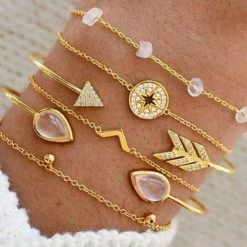 OZ RESORT Boho Bracelet Arror Pink Rock