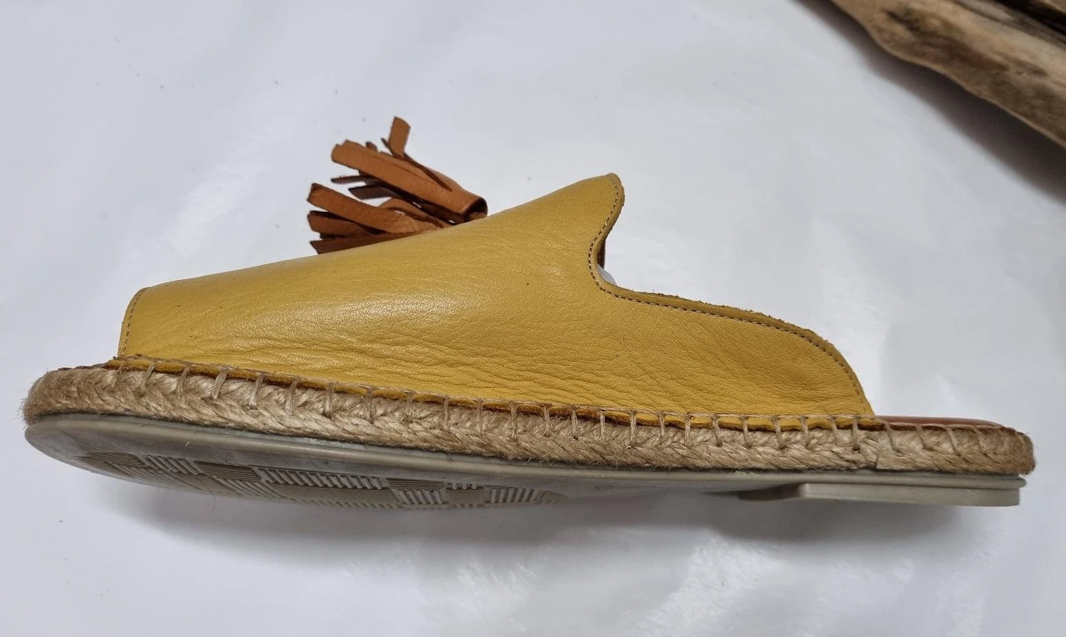 Bueno Rogue Noche Coconut 20WJ0311 Plain Espadrillas Leather Shoes - Image 5