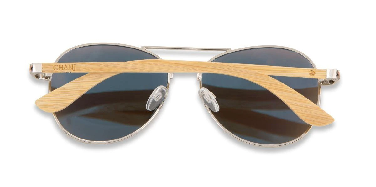 Chanj Kids Sunglasses Cruise Sustainable Sunglasses Handcrafted FSC Wood - Image 3
