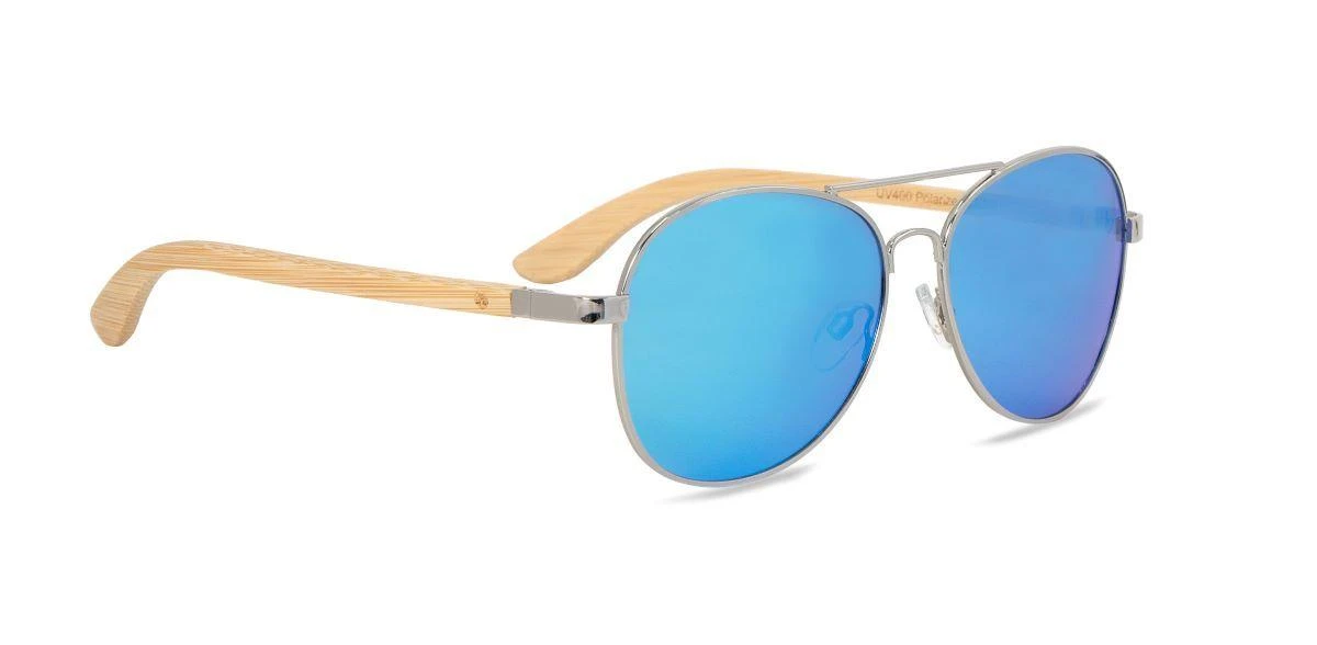 Chanj Kids Sunglasses Cruise Sustainable Sunglasses Handcrafted FSC Wood - Image 2