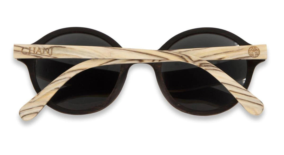 Chanj Sunglasses Cottesloe Sustainable Sunglasses Handcrafted FSC Wood - Image 3
