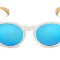 Chanj Sunglasses Dolphin Sustainable Sunglasses Handcrafted FSC Wood