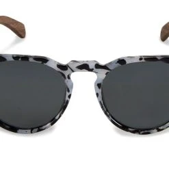 Chanj Sunglasses Pearl Sustainable Sunglasses Handcrafted FSC Wood