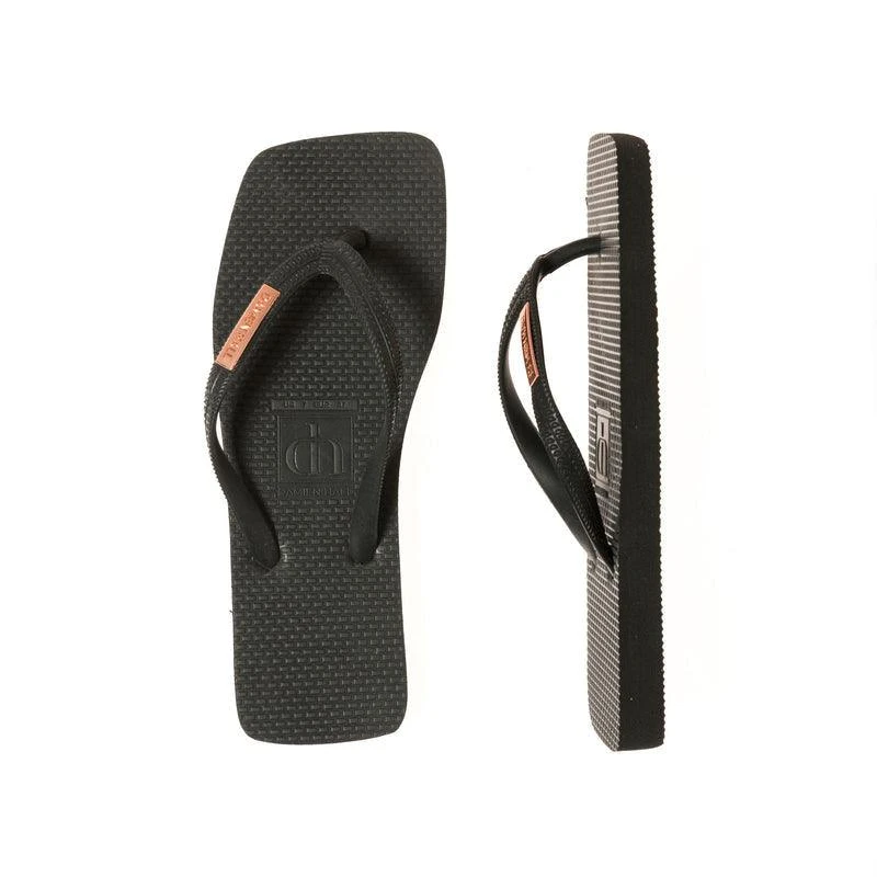 Damien Hall Original Signature Gold Badge Thongs - Flip Flops - Image 3