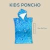 Destination Label - Longboard Party Towel Poncho - Kids