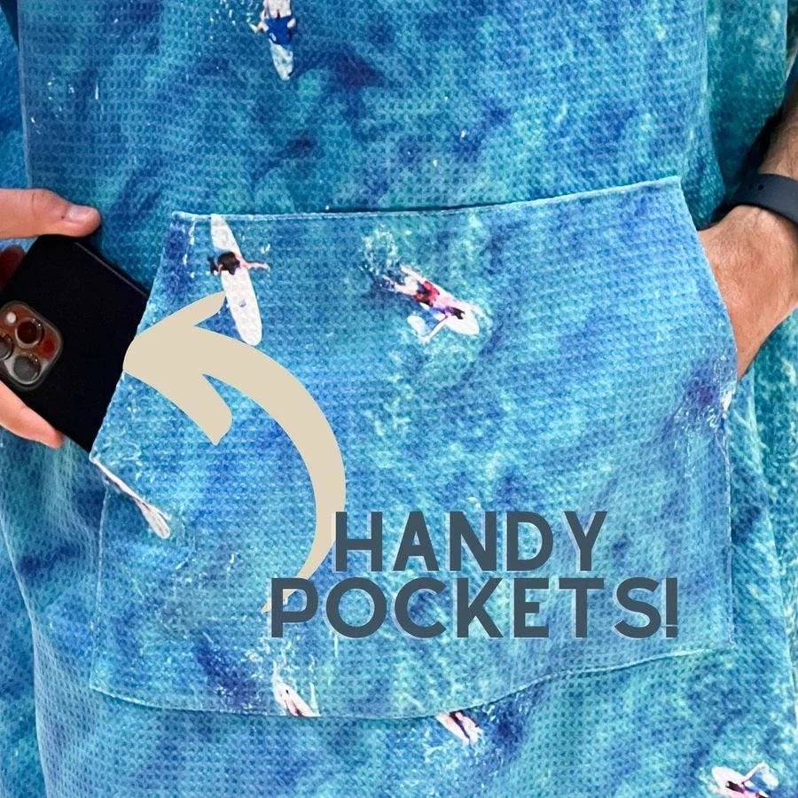 Destination Label - Longboard Party Towel Poncho - Kids - Image 3