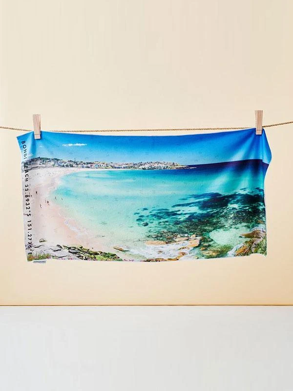 Destination Towels - Bondi Blues Sand Free Beach Towel - Image 3