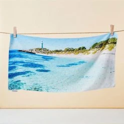 Destination Towels - Lighthouse Blues Sand Free Beach Towel