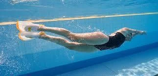 DMC Fins ELITE 1 - UV Colour Change Blue - Image 3