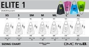 DMC Fins ELITE 1 - UV Colour Change Blue - Image 2