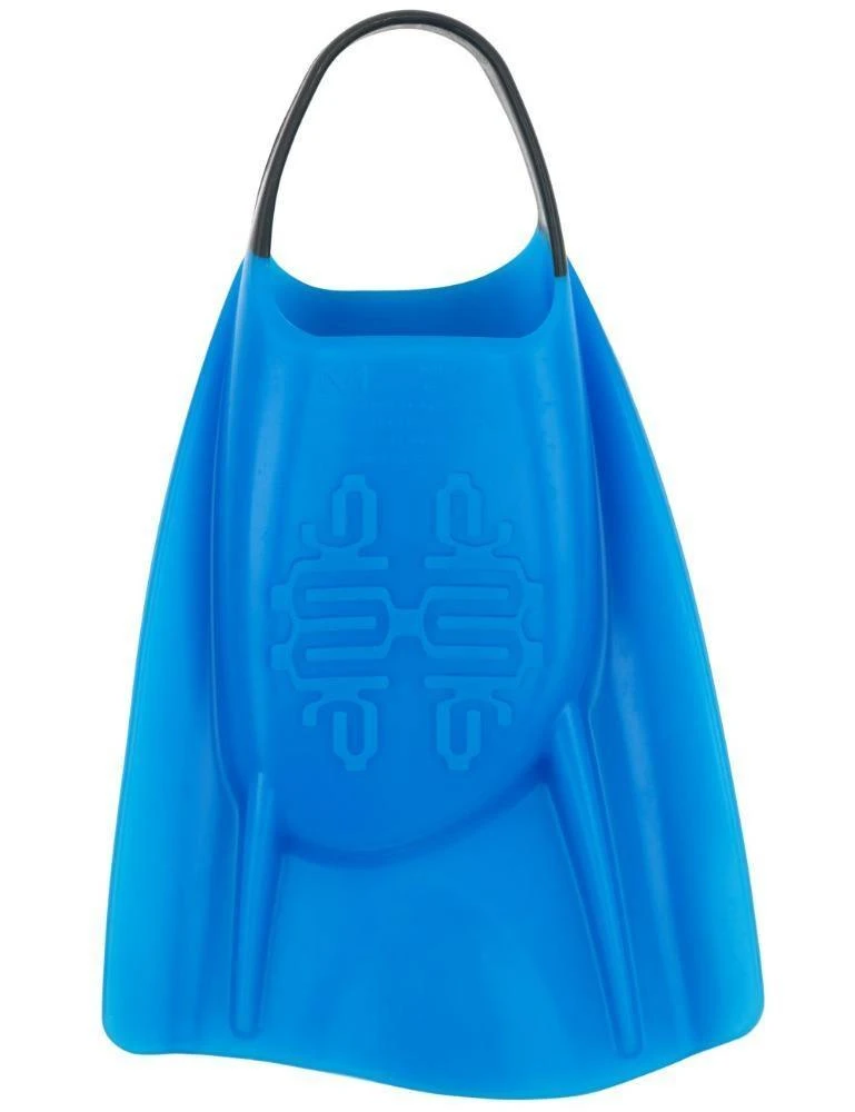 DMC FINS Elite Double Rail Blue-Charcoal Strap - Image 2