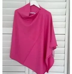 Zura Cashmere Wool Viscose Luxurious Soft Woollen Poncho