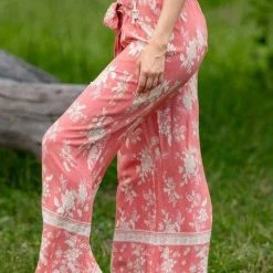 Iris Maxi 203175-20 Tassel Pants Red