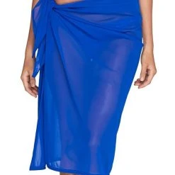 J6007 Vision Long Mesh Sarong - Jets