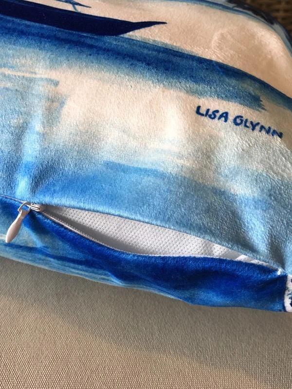 Lisa Glynn Kookaburra Cushion Cover Soft Plush Double Printed - Image 7