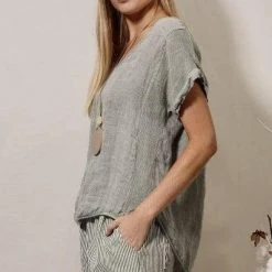 La Strada Italian Linen Shirt -LST19-237