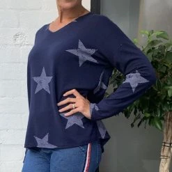 La Strada LST21-530 Militaire Knitted Top