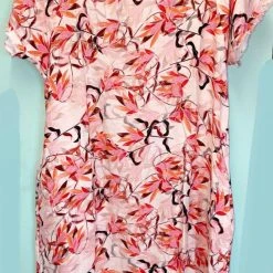 LSD21-100K La Strada Multi Flower Dress