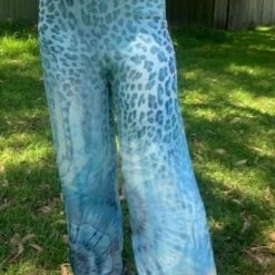 LSP21-255 La Strada Silk Pant Blue