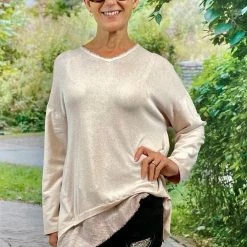 LST22-64 La Strada Linen Cotton Top