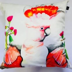 Lisa Glynn Major Mitchell Beach Cushion Cover 45 X -45cm Soft Plush Double Printed