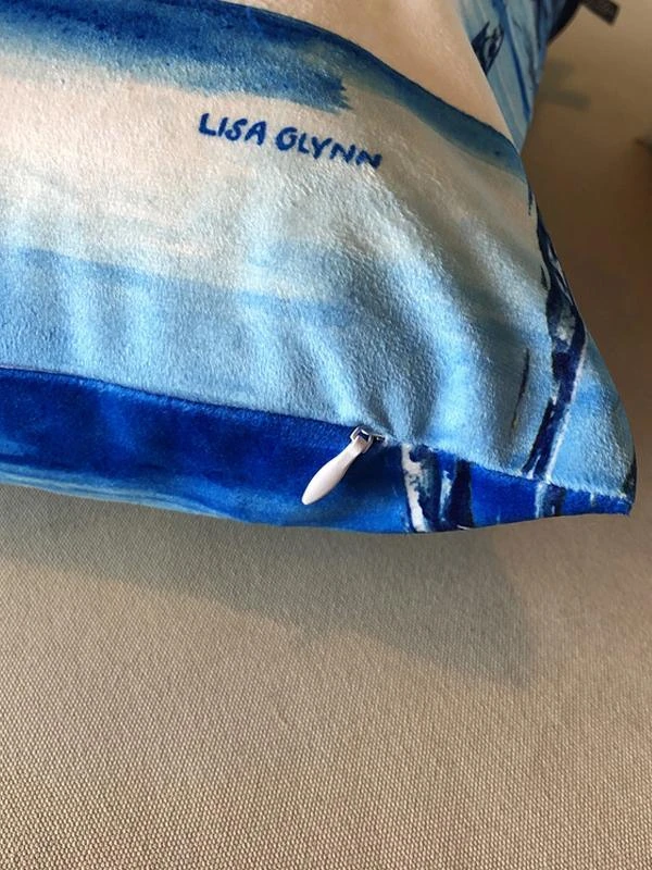 Lisa Glynn Major Mitchell Beach Cushion Cover 45 X -45cm Soft Plush Double Printed - Image 6