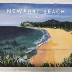 Newport Tea Towels By Julie Nicholson