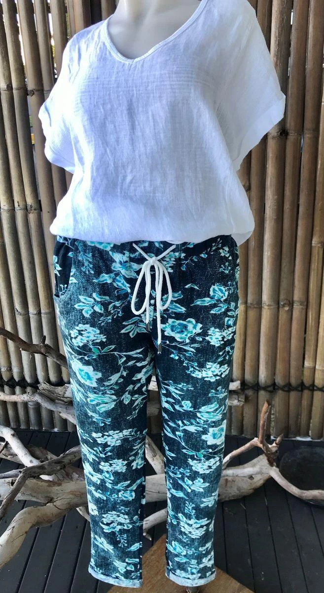 One Summer R30 Terry Elastic Waist Pants