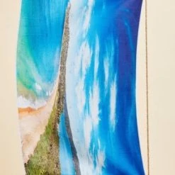 Palmy Painting Destination Towel Sand Free 80 X 160 Cm