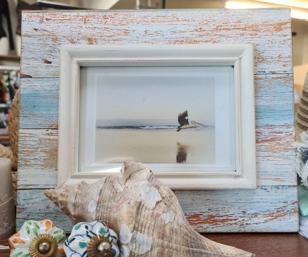 OZ RESORT Pelican Picture Frame And Print DWBH PF127-LaMer - Image 2