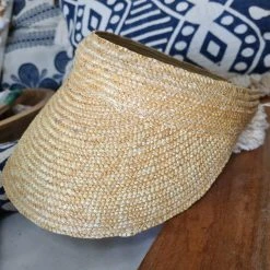 Sundaise Straw Visor Bettina SH235 One Size