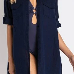 Sunseeker SS90967 Button Throught Beach Shirt