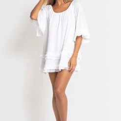 Sunseeker SS91337 Resort Beach Shift Kaftan White