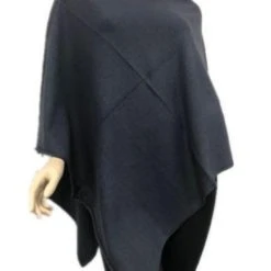 Zura Poncho Oz Resort Grey Soft Pink Lime And Beige