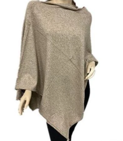Zura Poncho Wool One Size Cashmere Wool Viscose - Image 6