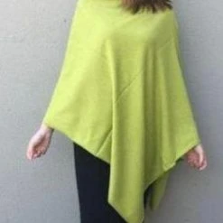 Zura Poncho Wool One Size Cashmere Wool Viscose