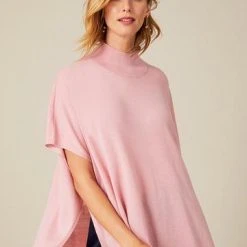 Zura Poncho Cashmere Feel Wool Super Soft Ponch